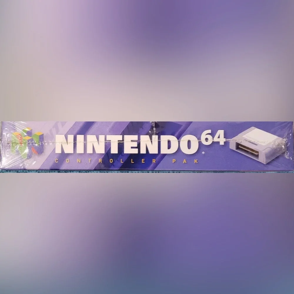 New Nintendo 64 controller pak